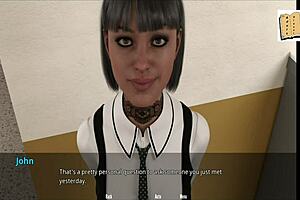 Shauna relaxes in college with blonde teacher and ass in 3d hentai