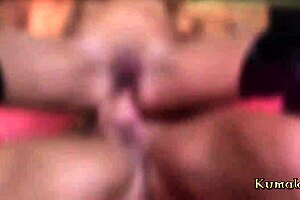 kumalott - hard anal & dp for brunette milf 😈