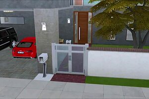 Daddy, Could I Show My Oral Skills in 3D Cartoon Action?