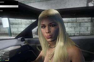 gta 5 - first person hooker 3 in car