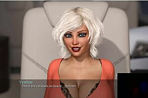 Can't stop staring at her huge boobs on holiday?