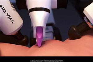 Japanese anime adult… Close up provocative and beyond measure 3D teens