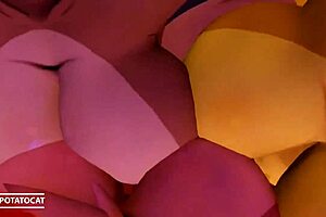 Fredina's nightclub hosts an intriguing group party with shemales