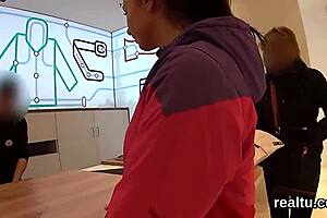 Czech teen feels teased and drilled passionately