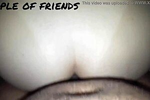 a masochistic wife enjoys hard anal sex with her horny partner in a fetish scene