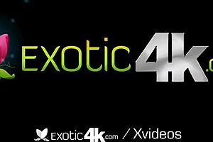 Exotic brunette beauty endures rough outdoor doggystyle fuck with intense blowjob and facial