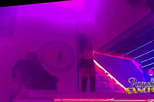 Pamela Sánchez's Live Public Fantasy with Mobsters