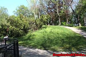 Submissive Teen 18+ Meets Dominant Stranger