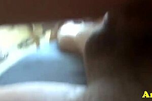 Blonde amateur girlfriend gets anal in intense pov scene