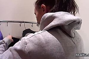 Czech teen feels teased and drilled passionately