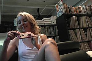 aaliyah love says, suck my petite blonde tits while i bend over for pov blowjob