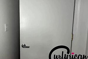 latina ups worker seduces with oiled monster cock in interracial cosplay