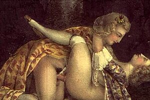 vintage illustration of antique retro cartoons