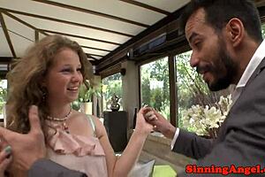 Alluring Pornstars Share a Huge Cock in Wild Threesome Action