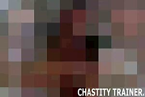 Femdom mistress binds you for toy play and bondage session