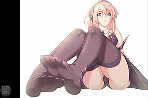 Jerk off to anime feet!