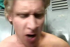 hey, fully clothed lesbians handcuff and handjob a guy