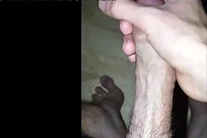 young amateur masturbates at home in homemade video