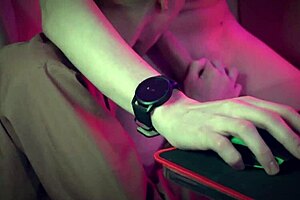 I gays lovers have hot fun in this real vide