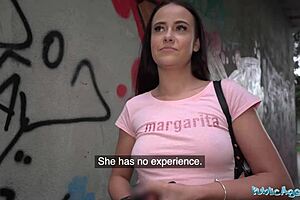 dude, this 19-year-old innocent babe got fucked outdoors by huge cock!