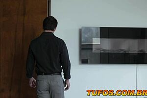 Young girl caught masturbating by boss