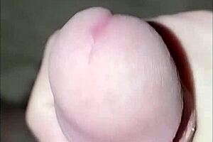 young amateur masturbates at home in homemade video