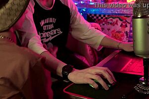 Passionate Gamer And His Friend Casey Donovan