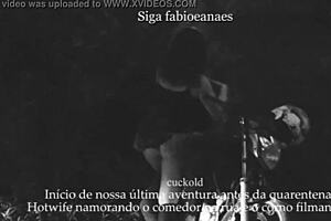 yo, check this milf showing off upskirt on the street with voyeur hubby