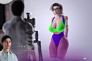 beautiful busty stepmom in 3d hentai porn