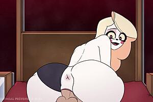 Charlie Morningstar Slamming Alastor Hard in Hotel Room Chaos, Oh Yeah!