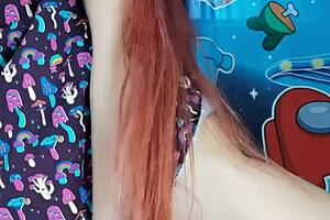 Nastya fox sits on a twine fucks himself with a unicorns slide and clips the clitoris and nipples with clips she doesnt miss being alone at home and always wants sex and f ing things