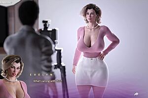 beautiful busty stepmom in 3d hentai porn