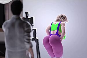 25 busty stepmom's apocalust 3D adventure