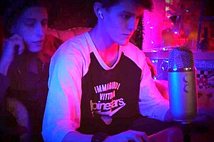 Passionate Gamer And His Friend Casey Donovan