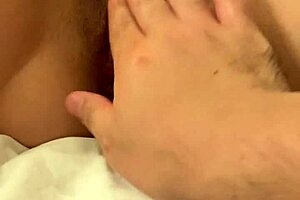 after shaving, japanese babe dives into intense pussy fisting training