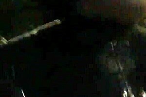 Cd walks in latex with vibrator