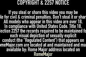Melanie Monroe’s large ass jiggles on Rome Major’s massive cock