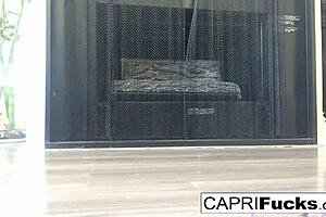 capri struts in high heels