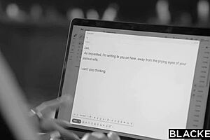 blacked scorned lika shows cheater hubby what hes missin