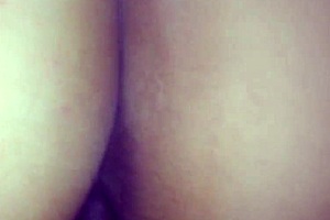 Riding on the well-endowed with big black cock in pov.