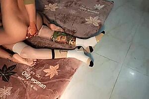 Young Indian slut Shathi Khatun is fucked by her overgrown negro daddy