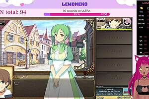 Live streaming: Vtuber Lewdneko’s comment-filled and suggestive playthrough of Eromanga Able Sisters