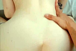 Horny redhead cutie caught on phone riding big cock with tight pussy.