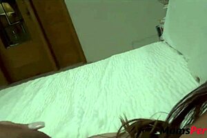 Stepson Snuggles With Stepmother