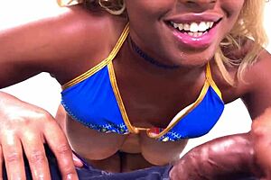 Wow, Nina Rivera wraps her warm mouth on Don Whoe's dick!