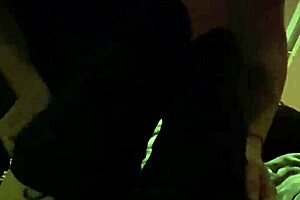 Ukrainian amateur with small tits performs footjob fetish. She licks her fingers.