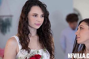 valentines day threesome liz jordan maya woulfe robby echo blowjob and ass