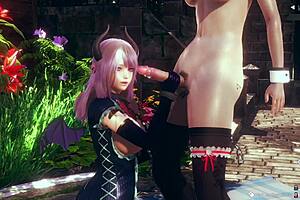 playing with a shy vietnamese girl in intimate session