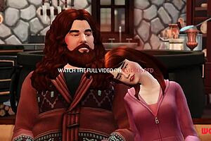 Ron gets jealous when Hermione visits Hagrid at the middle of the night