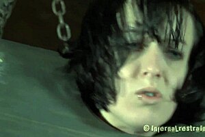 In this rough session, she gets spanked and fucked hard.